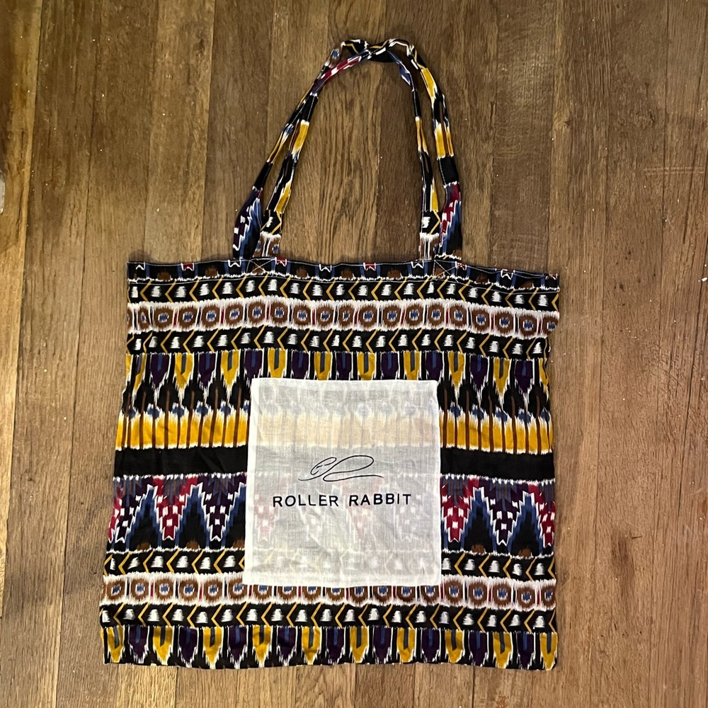 Roberta Roller Rabbit lightweight totebag